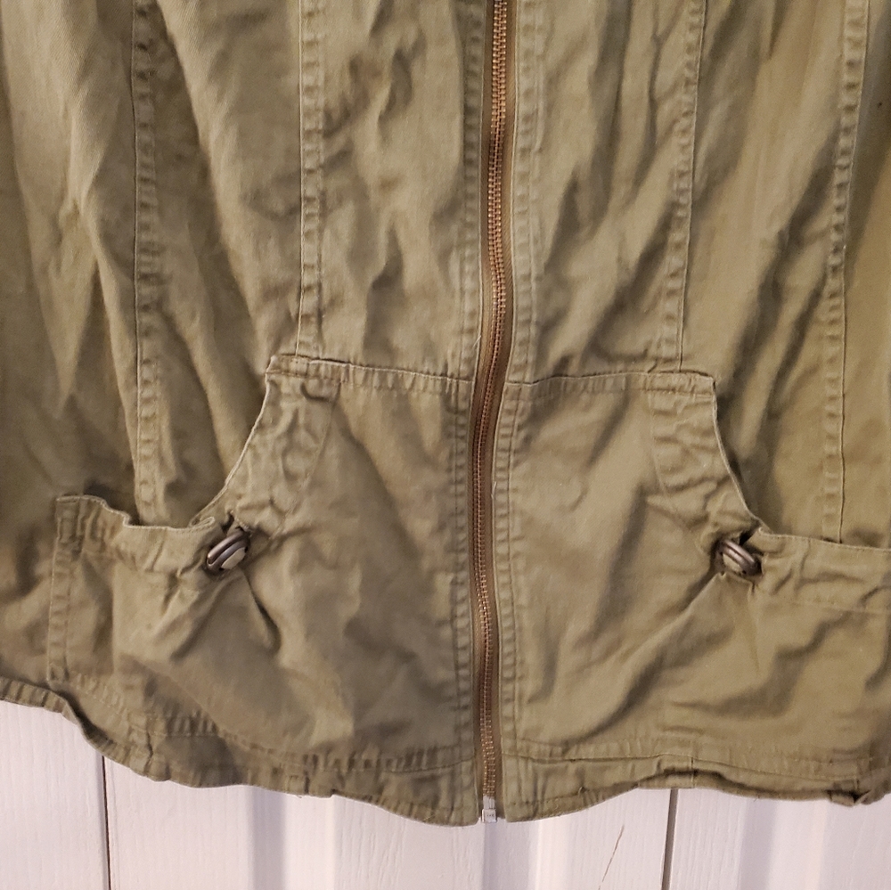 Plus Hunter Green Utility Jacket - image 2